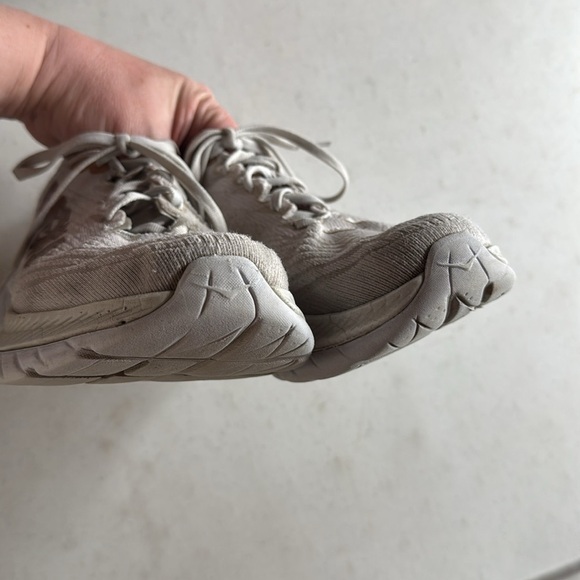 HOKA ONE ONE® Mach 5 Running Shoe White Copper Size 9B - Picture 8 of 13